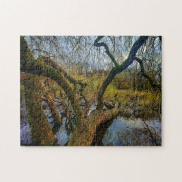 Puzzle “Árboles del agua – Parque en Ámsterdam” Legpuzzel