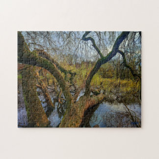 Puzzle “Árboles del agua – Parque en Ámsterdam” Legpuzzel