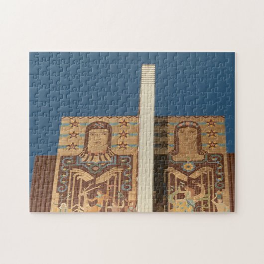 Puzzle - Art Deco Mosaic Legpuzzel (Horizontaal)