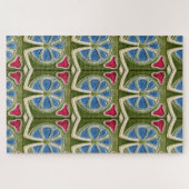 Puzzle - Art Nouveau Clover Legpuzzel (Horizontaal)