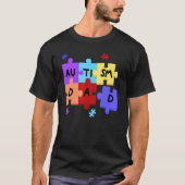 Puzzle Autism Piece Awareness Autisme Support Pap  T-shirt (Voorkant)