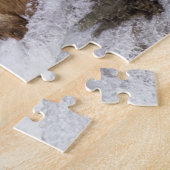 Puzzle-Beer Vissende Jigzaag Puzzle Legpuzzel (Zijkant)