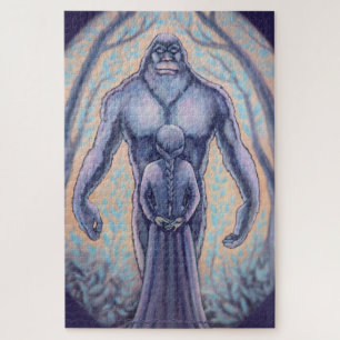 Puzzle Bigfoot & Maiden Art Puzzles Legpuzzel