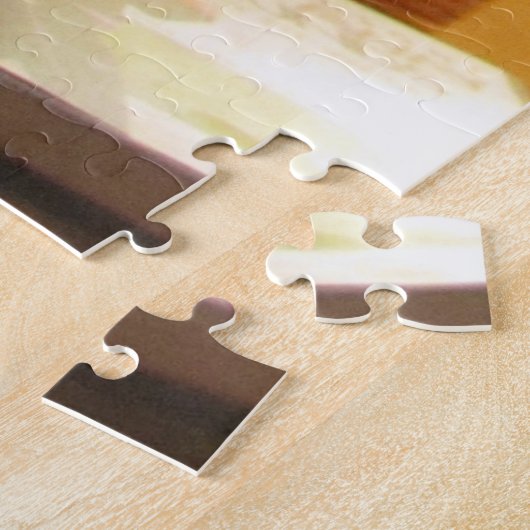 Puzzle - Black Cat en Yarn Legpuzzel (Zijkant)