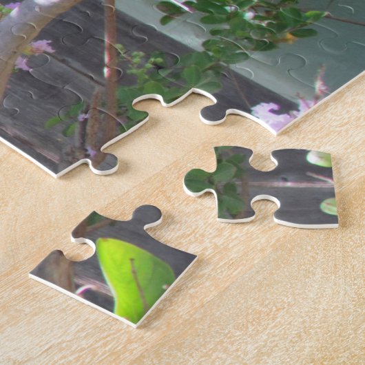 Puzzle - Black Cat in Tree Legpuzzel (Zijkant)