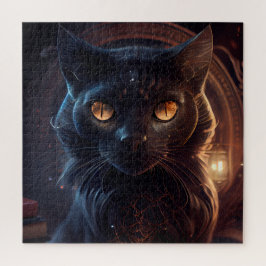Puzzle Black Cat Legpuzzel