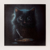 Puzzle Black Cat Legpuzzel (Verticaal)