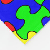 Puzzle Blanket Fleece Deken (Hoek)