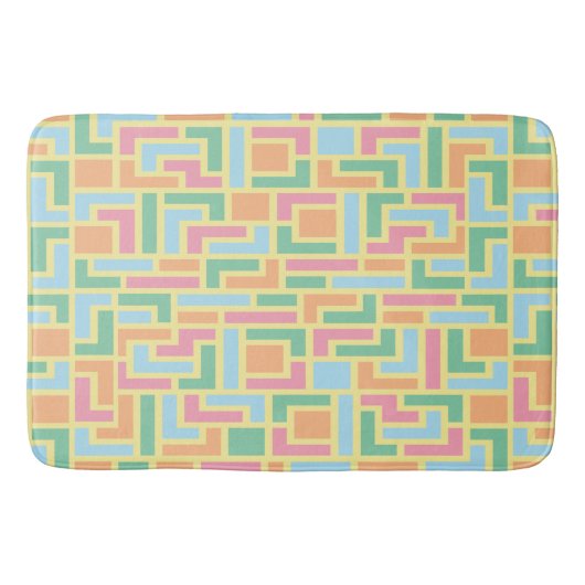 Puzzle blokkeert de zegen badmat (Voorkant)