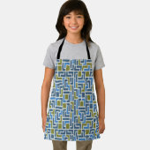 Puzzle Blokken Apron Schort (Insitu)