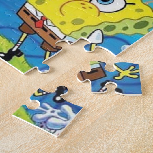 Puzzle Bob Esponja y sus amigos Legpuzzel (Zijkant)