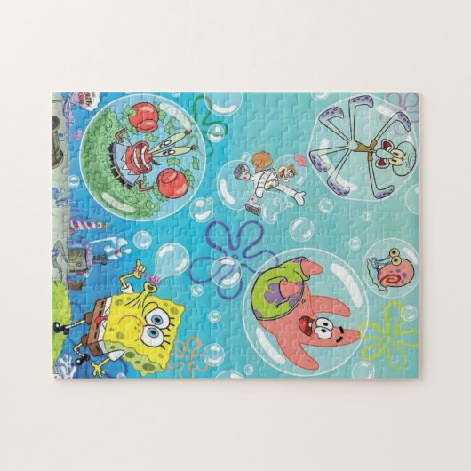 Puzzle Bob Esponja y sus amigos Legpuzzel (Horizontaal)