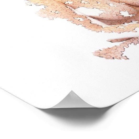 Puzzle Bodyverf Poster (Hoek)