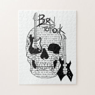 Puzzle "Born to Rock" Legpuzzel