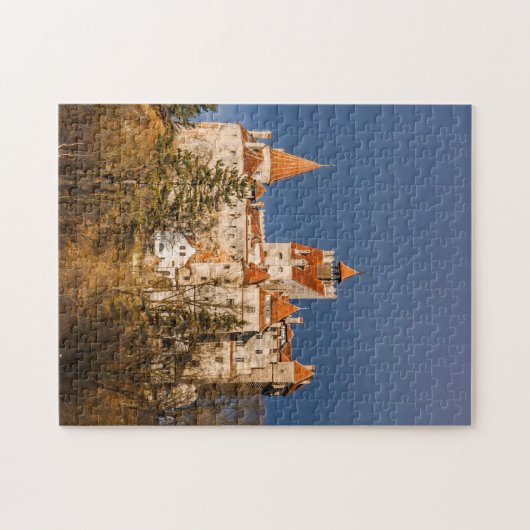 Puzzle, Bran Castle Roemenië Legpuzzel (Horizontaal)