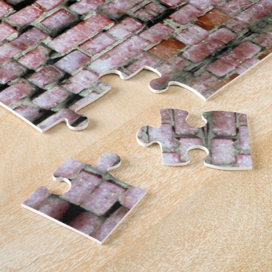 Puzzle - Brick Kaleidoscope Patroon Legpuzzel (Zijkant)