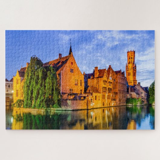 Puzzle Bruges België Legpuzzel (Horizontaal)