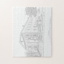 Puzzle - Building to Color Legpuzzel