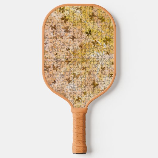 Puzzle Butterflies en Daisies van Shirley Taylor Pickleball Paddle (Voorkant)
