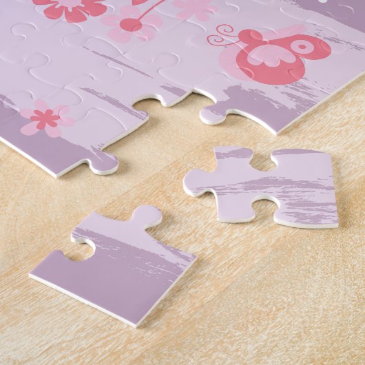 Puzzle – Butterfly Garden Legpuzzel (Zijkant)
