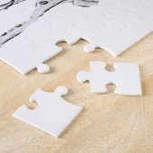 Puzzle - Butterfly on Flowers Legpuzzel (Zijkant)