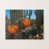 Puzzle - Cacti - Flowers - Arizona Legpuzzel (Horizontaal)