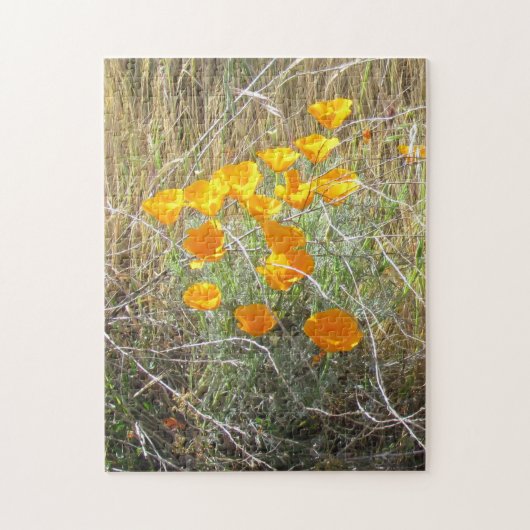 Puzzle - California Poppy Legpuzzel (Verticaal)