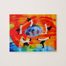 puzzle capoeira mma martiel arts brazilië ax ginga