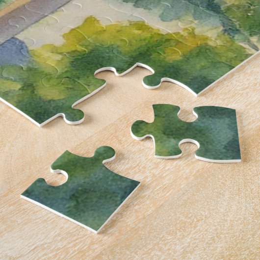 Puzzle Caribbean sunrise Legpuzzel (Zijkant)