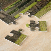 Puzzle “Casa de ladrillos en Bispingen” Legpuzzel (Zijkant)