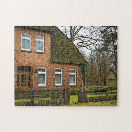 Puzzle “Casa de ladrillos en Bispingen” Legpuzzel