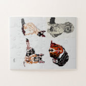 Puzzle Cat & Dogs Legpuzzel (Horizontaal)