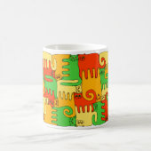 Puzzle Cats "Autumn Leaves" Koffiemok (Center)