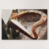 puzzle - celtic harp legpuzzel (Horizontaal)