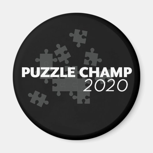 Puzzle Champ 2020 Magneet (Voorkant)