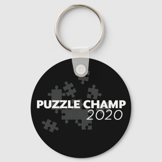 Puzzle Champ 2020 Sleutelhanger (Voorkant)