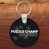 Puzzle Champ 2020 Sleutelhanger (Voorkant)