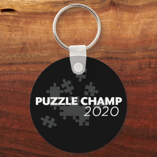 Puzzle Champ 2020 Sleutelhanger (Voorkant)