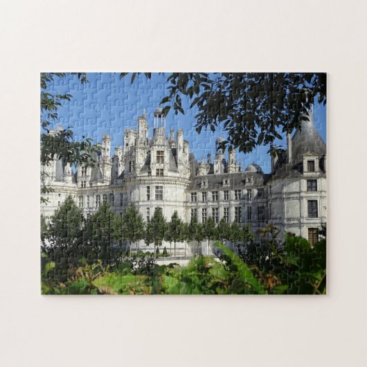 Puzzle Château de Chambord (Castle Chambord) Legpuzzel (Horizontaal)
