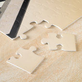 Puzzle: Chessboard and Chess Pieces Legpuzzel (Zijkant)