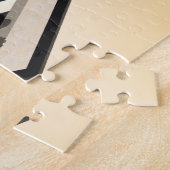 Puzzle: Chessboard and Chess Pieces Legpuzzel (Zijkant)