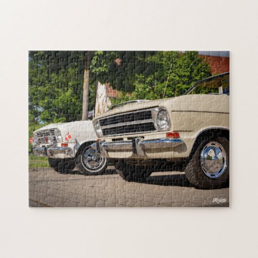 Puzzle “Clásicos al sol – Einbeck sobre ruedas” Legpuzzel (Horizontaal)