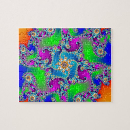 Puzzle: Complex fractaal ontwerp Legpuzzel (Horizontaal)