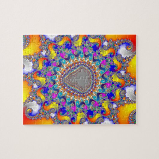 Puzzle: Complex fractaal ontwerp Legpuzzel (Horizontaal)