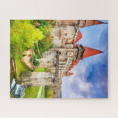 Puzzle Corvin castle Roemenië Legpuzzel (Horizontaal)