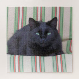 Puzzle - Cozy Cat on Cushion Legpuzzel