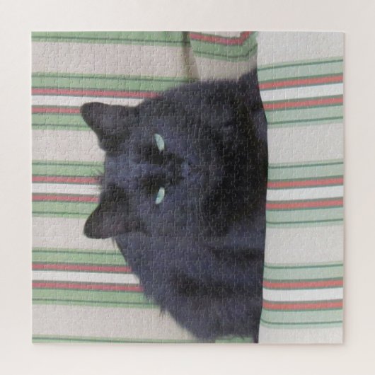 Puzzle - Cozy Cat on Cushion Legpuzzel (Verticaal)