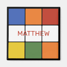 Puzzle Cube Game uit 1980, speciaal gepersonalisee