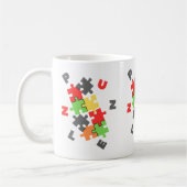Puzzle cup koffiemok (Links)