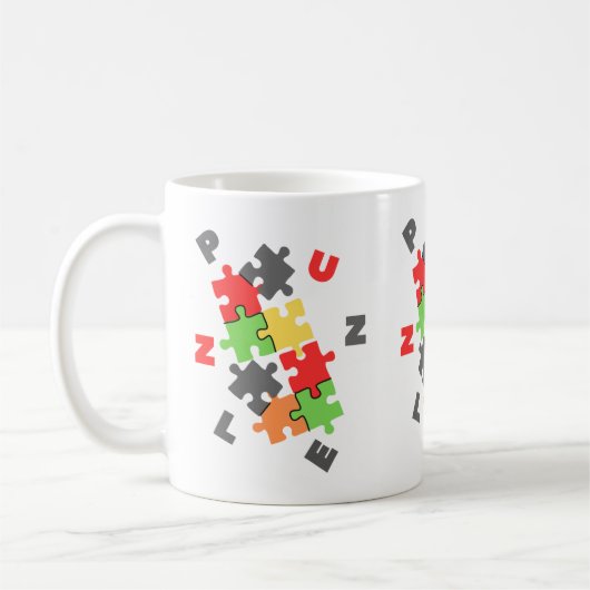 Puzzle cup koffiemok (Links)